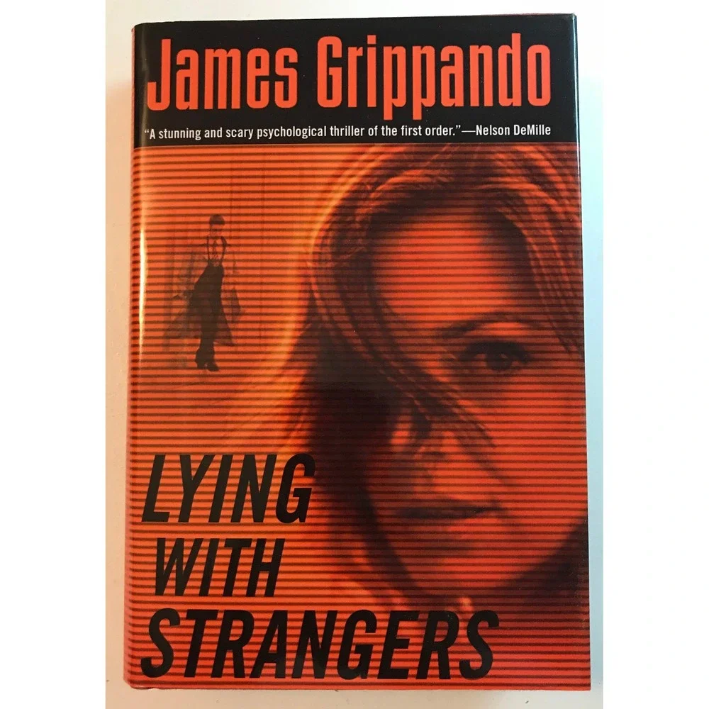LYING WITH STRANGERS HB by James Grippando Hardback Book NEW Thriller Mystery